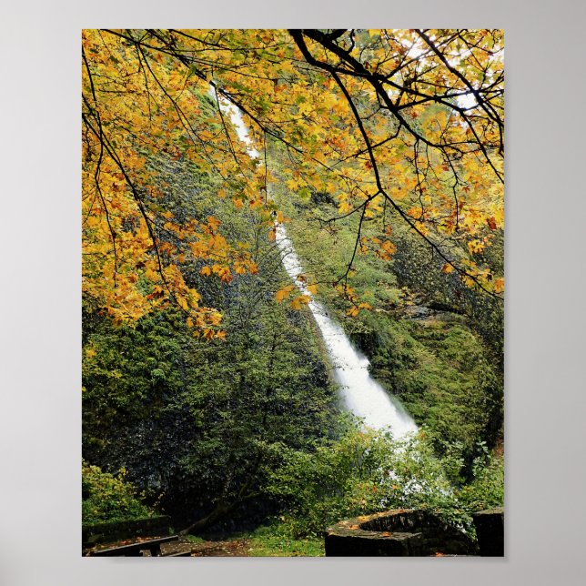 Horsetail Falls, Oregon Poster (Framsidan)