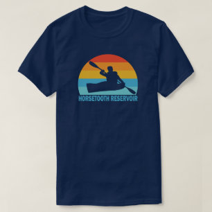 Horsetooth Reservoir Colorado Kayak T Shirt