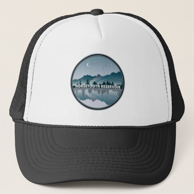 Horsetooth Reservoir Colorado Reflection Keps (Framsida)