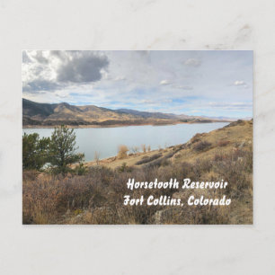 Horsetooth Reservoir, Fort Collins, Colorado Vykort