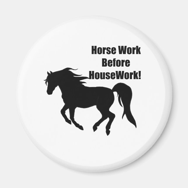 Horsework before House Magnet (Framsidan)