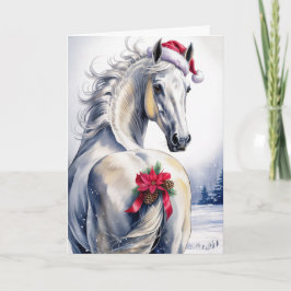  Horsey Christmas Greeting Card  Helgkort