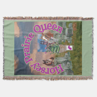 Horsey prairie Queen Filt