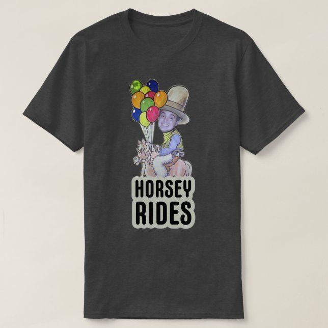 Horsey Rides Boy Meets World T Shirt (Design framsida)