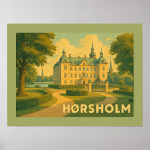 Hørsholm Danmark Kyrka Poster