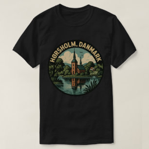 Hørsholm Danmark Kyrka T Shirt