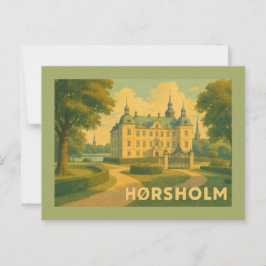 Hørsholm Danmark Kyrka Vykort