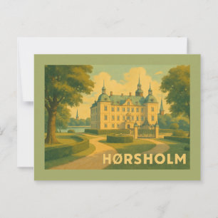 Hørsholm Danmark Kyrka Vykort