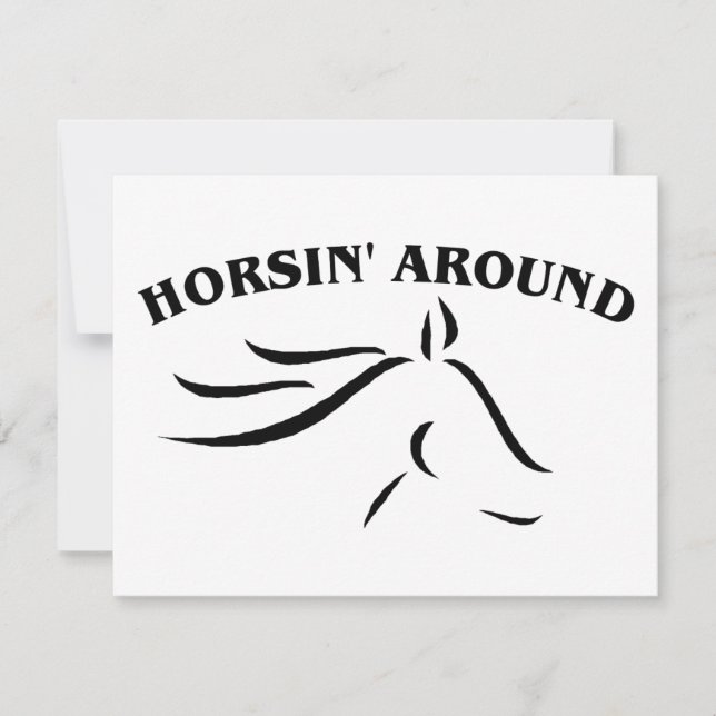 Horsin' Around (Framsida)