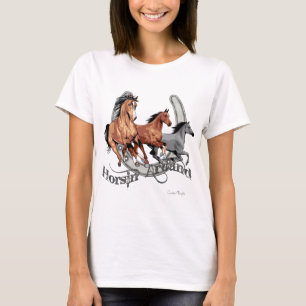 Horsin' Around Horse Lover's Gear Tee Shirt