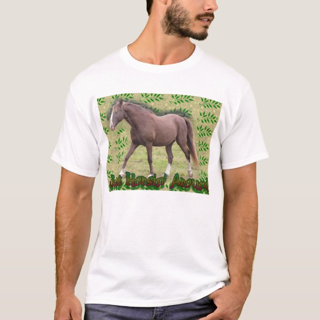 Horsin omkring! tröja (Framsida)