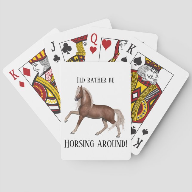 Horsing Around Casinokort (Baksidan)