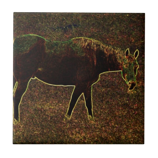 Horsing Around Kakelplatta (Framsidan)