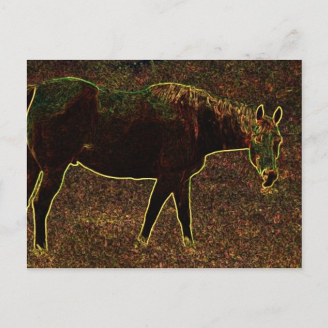 Horsing Around Vykort (Framsida)