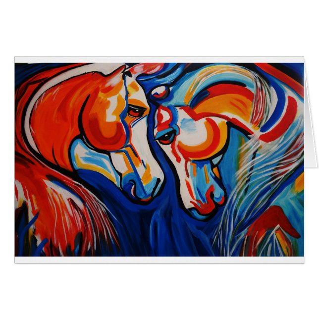 HORSING OMKRING HÄLSNINGSKORT (Framsidan Horizontal)