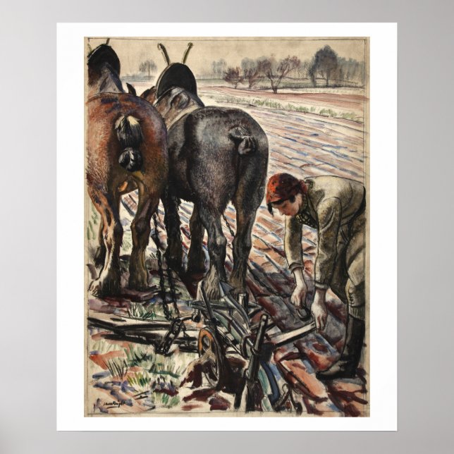 Horsritad ljussken, land_Propaganda Poster (Framsidan)