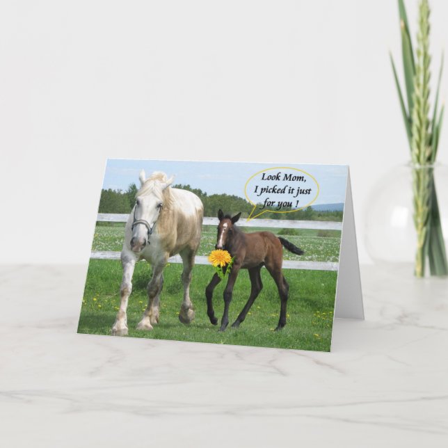 Horsy Mors dag Kort (Framsida)