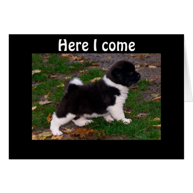 HÖRT ATT DU HAR EN BOO BOO LEG HÄLSNINGSKORT (Framsidan Horizontal)