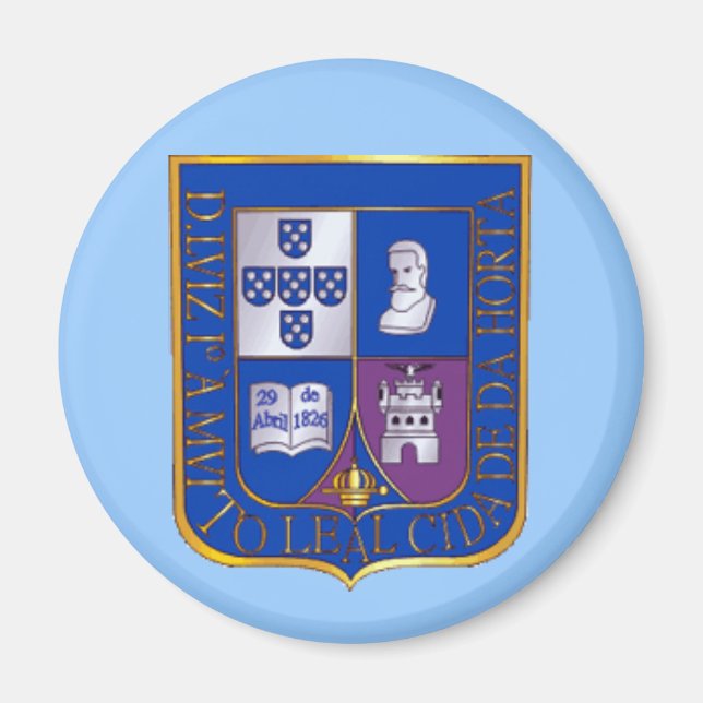 Horta Faial Azores- Kitchen Magnet (Framsidan)