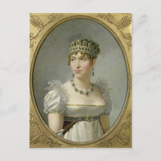 Hortense de Beauharnais Vykort (Framsida)
