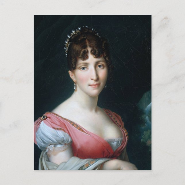 Hortense de Beauharnais Vykort (Framsida)