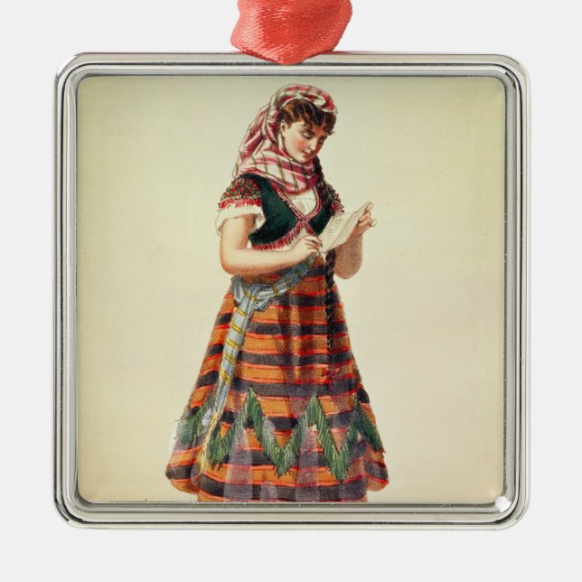 Hortense Schneider Julgransprydnad Metall (Framsidan)