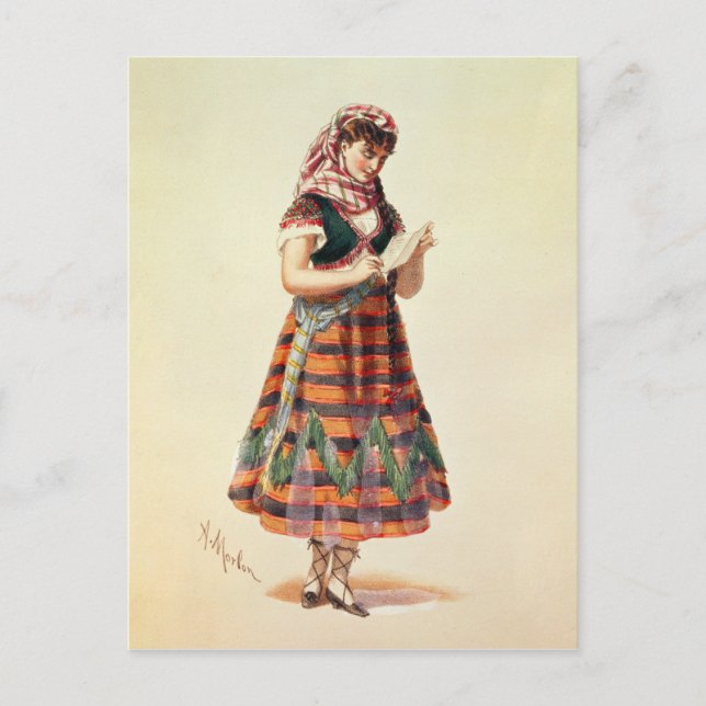 Hortense Schneider Vykort (Framsida)