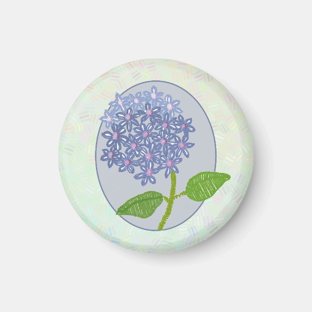 Hortensie Magnet (Framsidan)