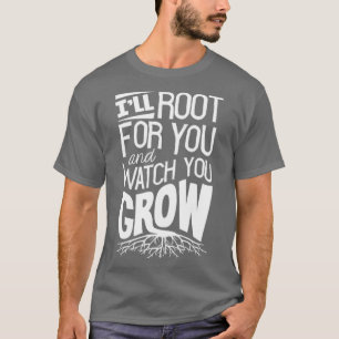 Hortikulturist, rullrot för t shirt
