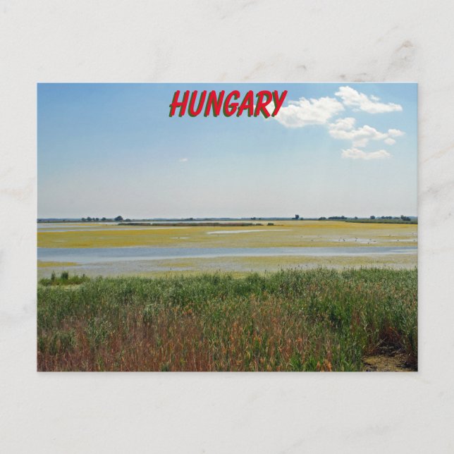 Hortobagy nationalpark, Ungern Vykort (Framsida)