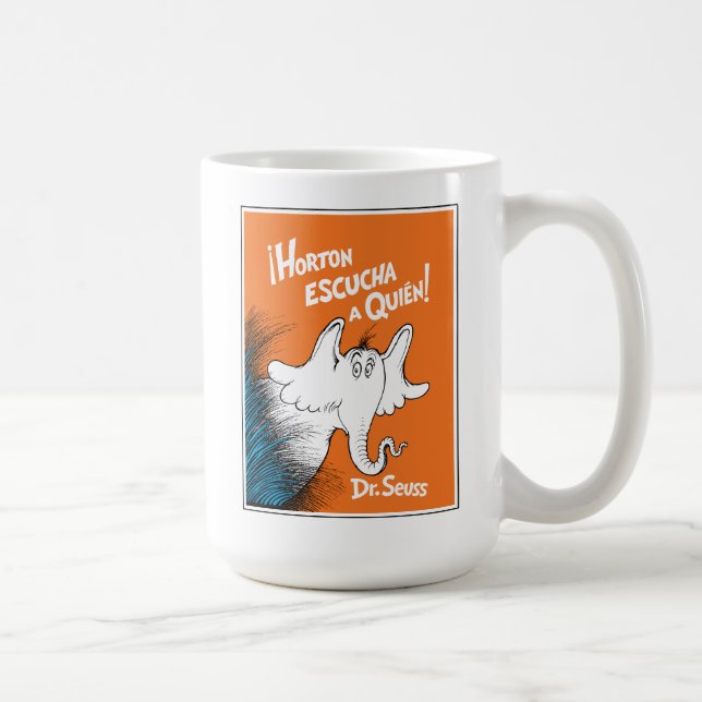 Horton Escucha A Quien Spansk Bokomslag Kaffemugg (Höger)