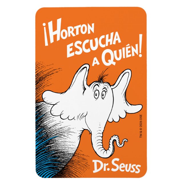 Horton Escucha A Quien Spansk Bokomslag Magnet (Vertikal)