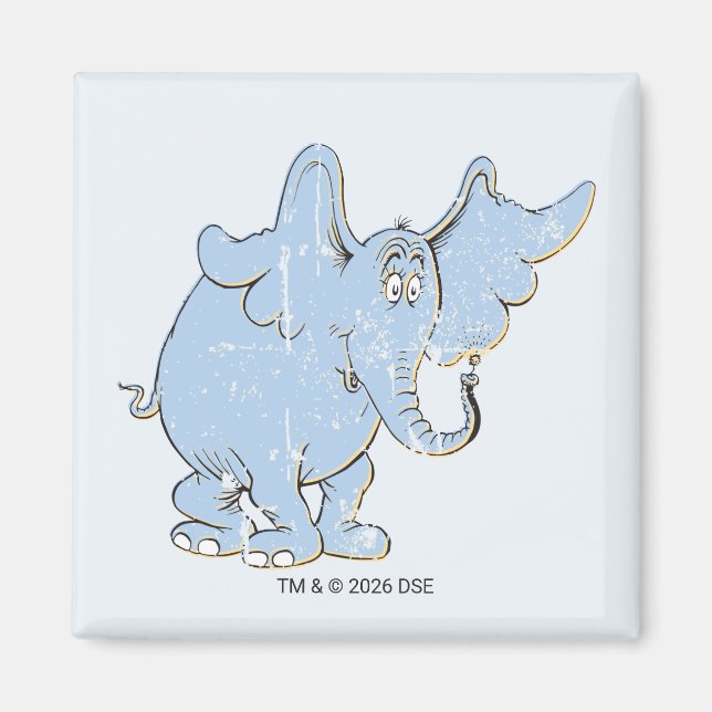 Horton Hears A Who | Horton Distressed Magnet (Framsidan)