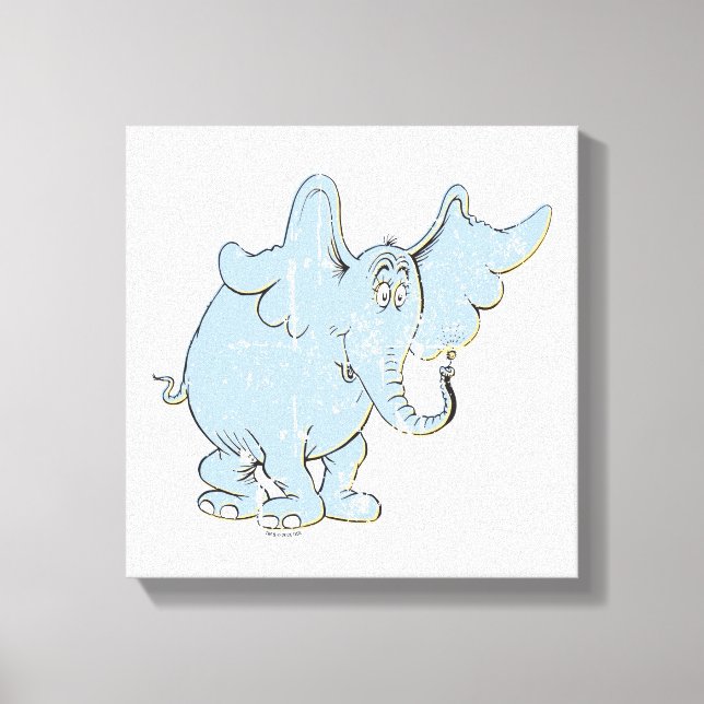 Horton Hears A Who | Horton i nöd Canvastryck (Framsida)