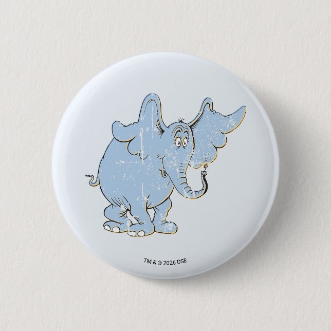Horton Hears A Who | Horton i nöd Knapp (Framsida)