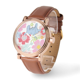 Horton Hears A WHO   Pastel Flower Mönster Armbandsur