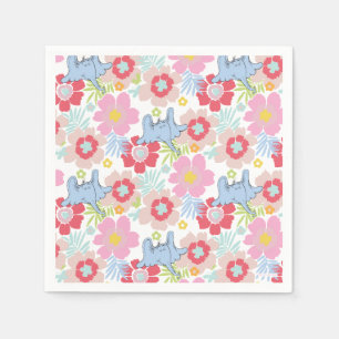 Horton Hears A Who Pastell blomster mönster Pappersservett