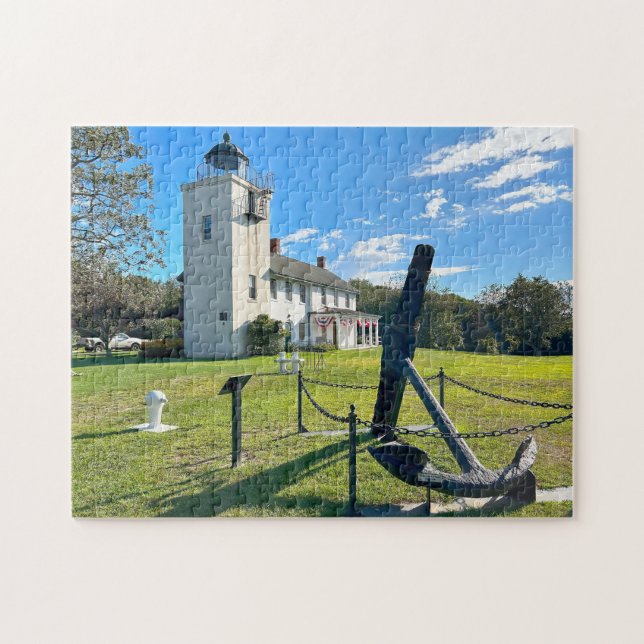 Horton Point Lighthouse, New York Pussel (Horisontell)