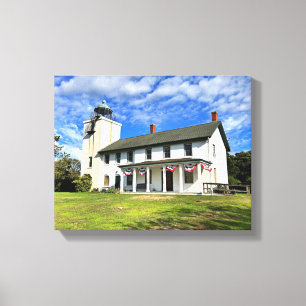 Horton Point Lighthouse New York Wrapped Canvas