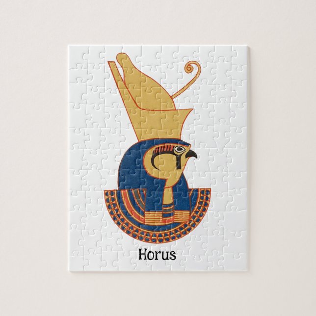 Horus Ancient Egyptian gud Pussel (Vertikal)