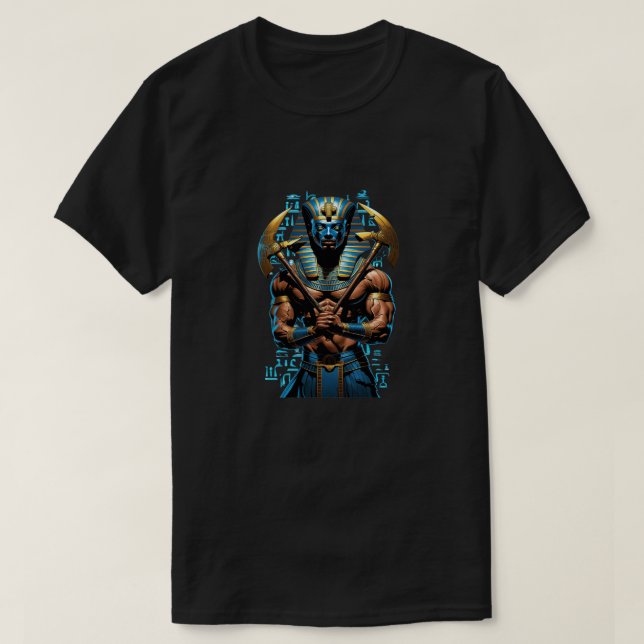 Horus & Anubis Egyptian Mythology Shirt - Pharaoh T (Design framsida)