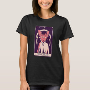 Horus Bingus Cat Tarot Card T Shirt