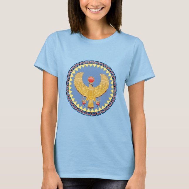 Horus, guden för kungar 3/4-ärmad skjorta tee (Framsida)