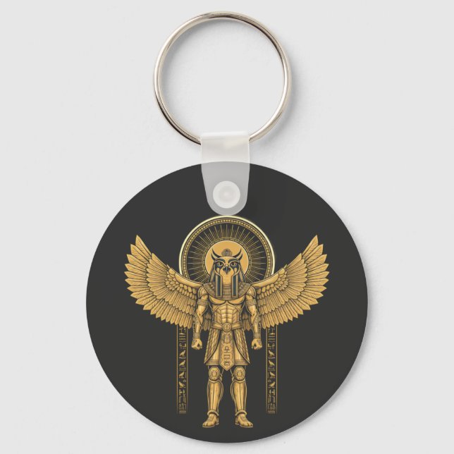 Horus med solskiva  nyckelring (Framsida)