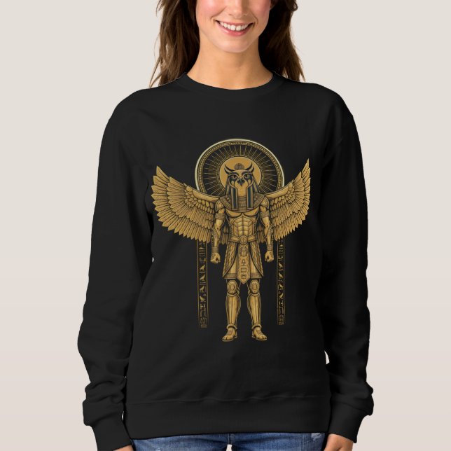 Horus med solskiva  t shirt (Framsida)