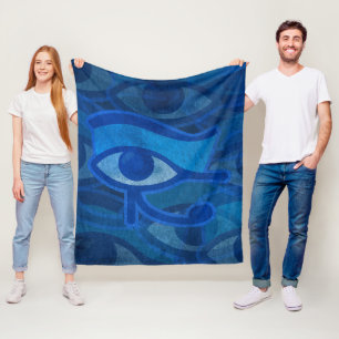 Horus Öga Fleecefilt
