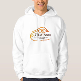 Horus öga-hoodie – Forntida egyptiskt skydd Hoodie