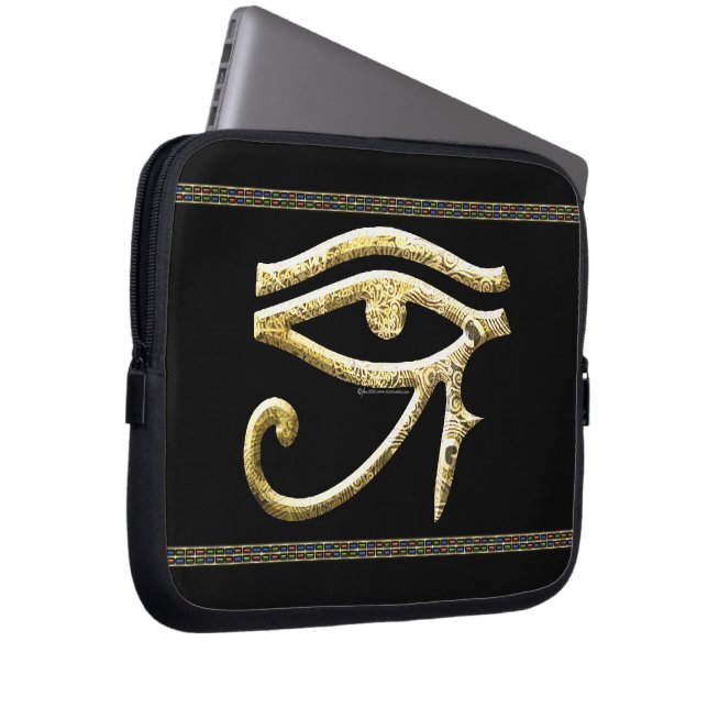 Horus öga laptop fodral (Framsidan Höger)