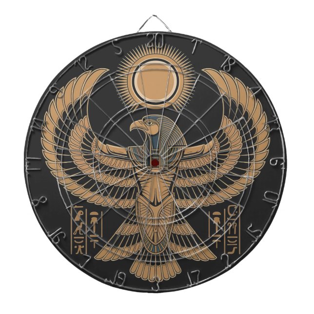 Horus, solens öga darttavla (Framsidan)