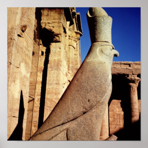 Horus statue poster